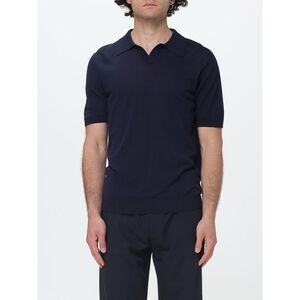 Roberto Collina Polo Shirt Men Blue